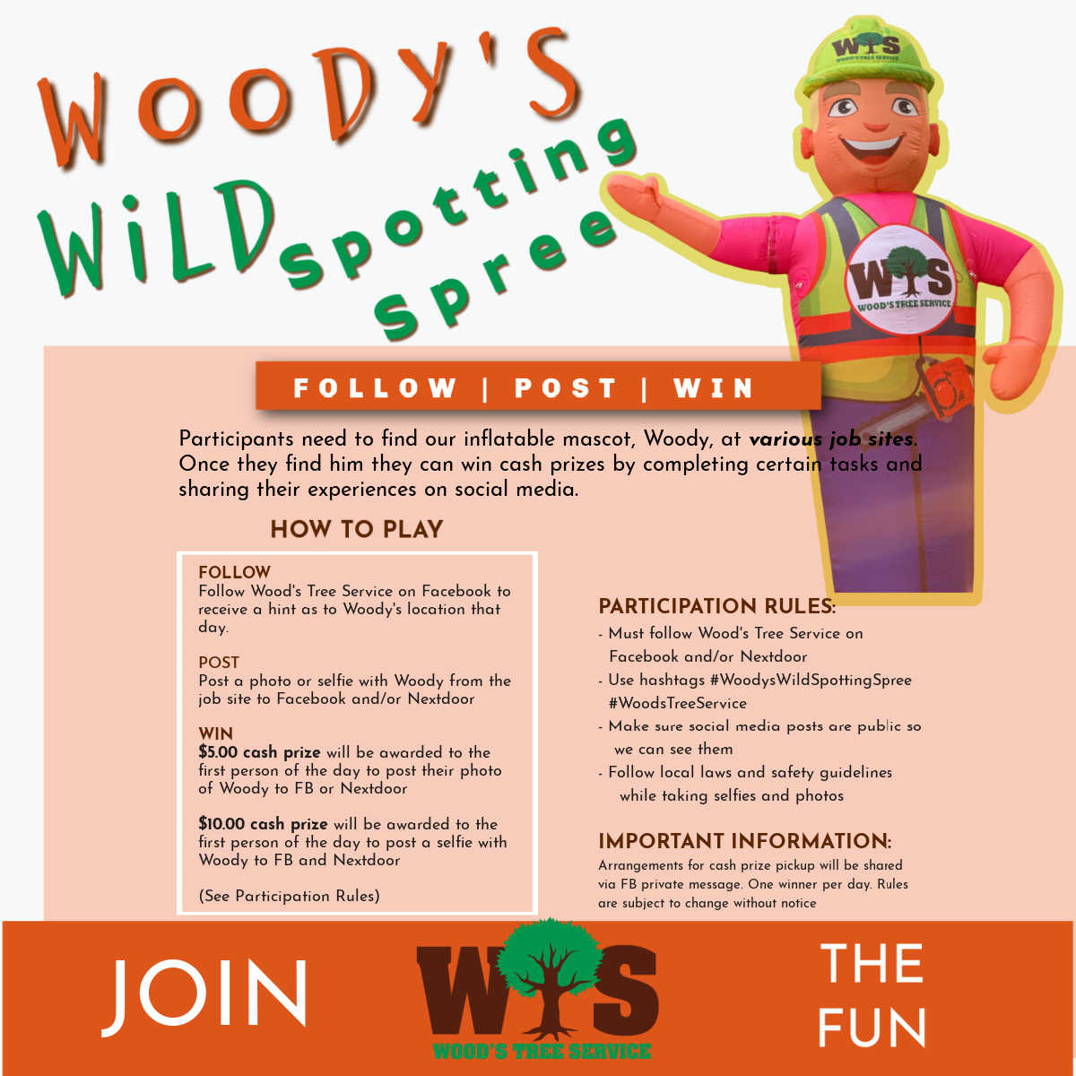 Woody's Wild Spotting Spree